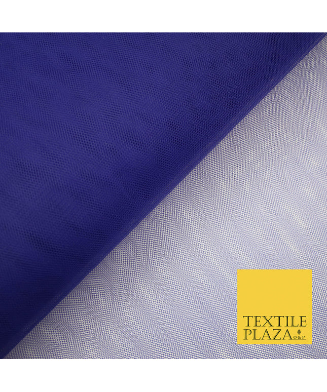 INDIGO PURPLE Premium Quality Tutu Bridal Dress Stiff Net Fabric Tulle Material 60" 5959