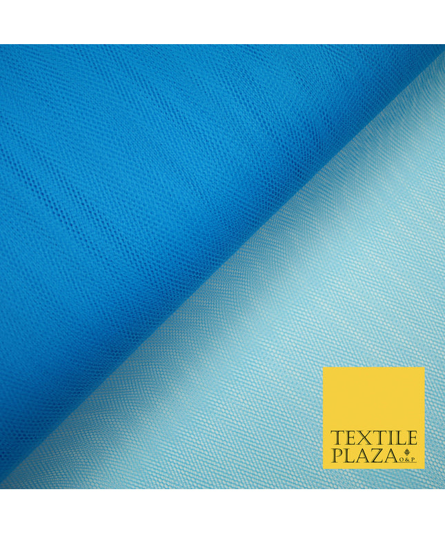 CANARY BLUE Premium Quality Tutu Bridal Dress Stiff Net Fabric Tulle Material 60" 5961