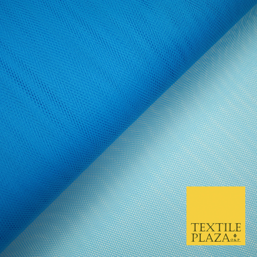 CANARY BLUE Premium Quality Tutu Bridal Dress Stiff Net Fabric Tulle Material 60" 5961