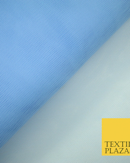 BABY BLUE Premium Quality Tutu Bridal Dress Stiff Net Fabric Tulle Material 60" 5964