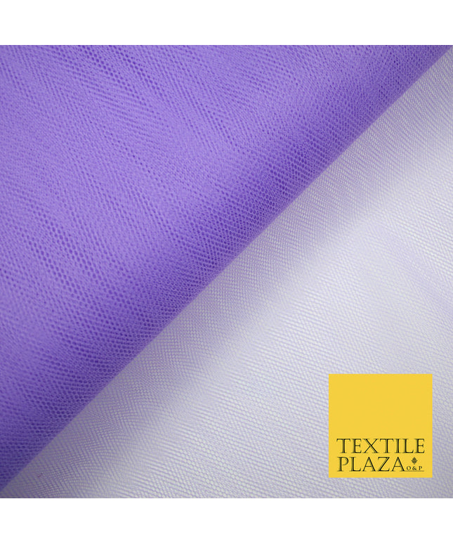 LILAC Premium Quality Tutu Bridal Dress Stiff Net Fabric Tulle Material 60" 5966