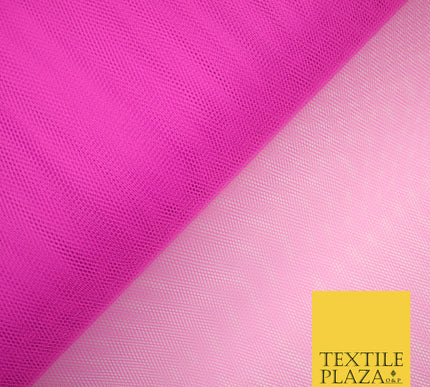 LIGHT MAGENTA Premium Quality Tutu Bridal Dress Stiff Net Fabric Tulle Material 60" 5968