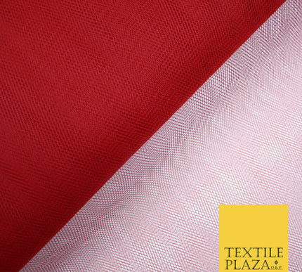 MAROON Premium Quality Tutu Bridal Dress Stiff Net Fabric Tulle Material 60" 5973