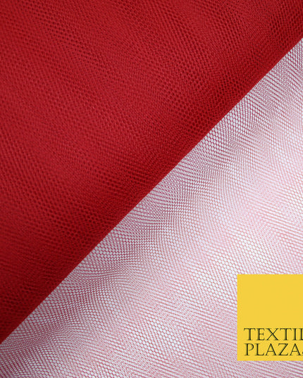 MAROON Premium Quality Tutu Bridal Dress Stiff Net Fabric Tulle Material 60" 5973