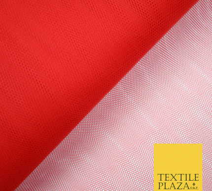 RED Premium Quality Tutu Bridal Dress Stiff Net Fabric Tulle Material 60" 5974