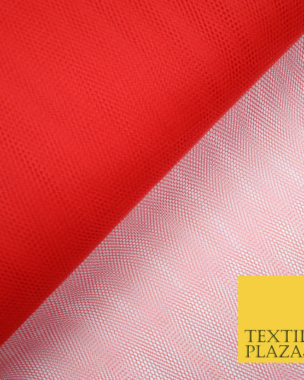 RED Premium Quality Tutu Bridal Dress Stiff Net Fabric Tulle Material 60" 5974