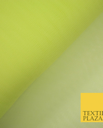 LEMON Premium Quality Tutu Bridal Dress Stiff Net Fabric Tulle Material 60" 5982