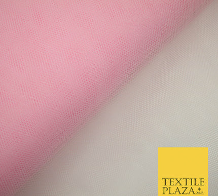 PALE PINK Premium Quality Tutu Bridal Dress Stiff Net Fabric Tulle Material 60" 5984