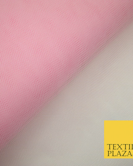 PALE PINK Premium Quality Tutu Bridal Dress Stiff Net Fabric Tulle Material 60" 5984