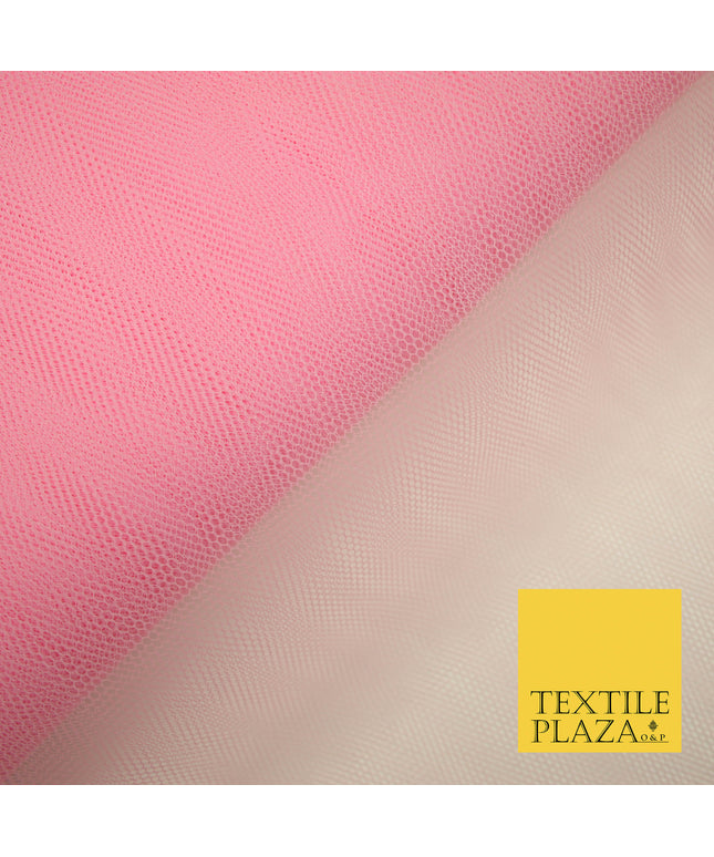 BABY PINK Premium Quality Tutu Bridal Dress Stiff Net Fabric Tulle Material 60" 5985