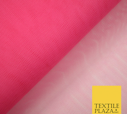 BUBBLEGUM PINK Premium Quality Tutu Bridal Dress Stiff Net Fabric Tulle Material 60" 5988