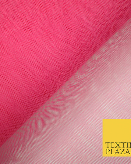 BUBBLEGUM PINK Premium Quality Tutu Bridal Dress Stiff Net Fabric Tulle Material 60" 5988
