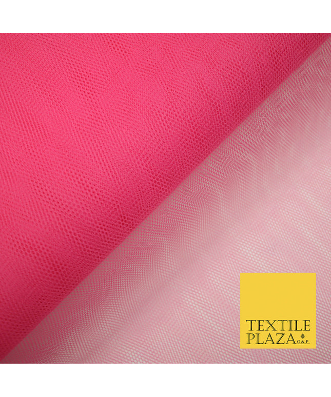 BUBBLEGUM PINK Premium Quality Tutu Bridal Dress Stiff Net Fabric Tulle Material 60" 5988