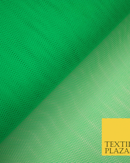 BRIGHT GREEN Premium Quality Tutu Bridal Dress Stiff Net Fabric Tulle Material 60" 5991