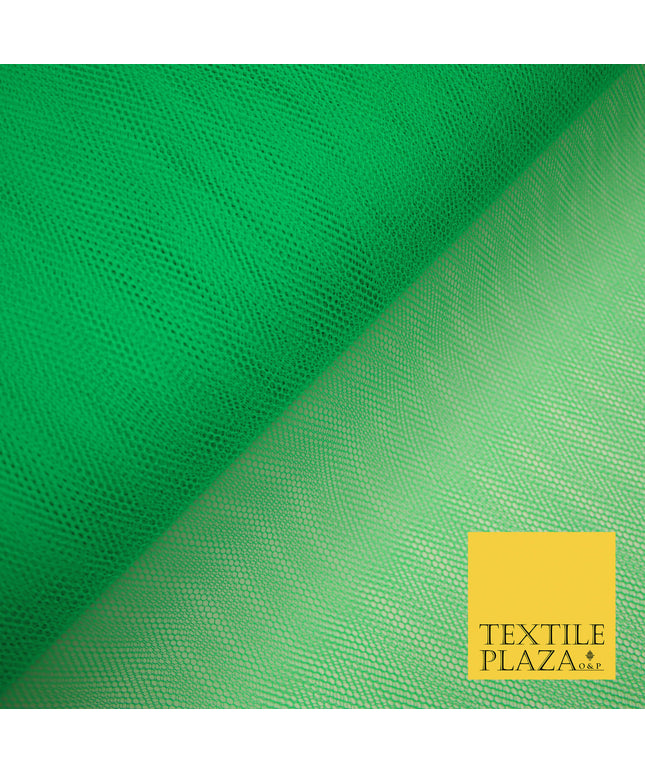 BRIGHT GREEN Premium Quality Tutu Bridal Dress Stiff Net Fabric Tulle Material 60" 5991