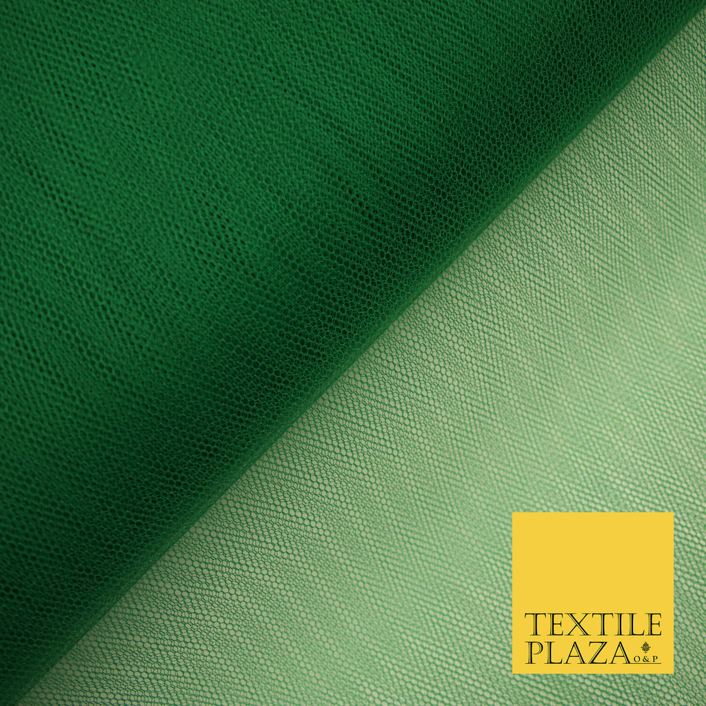 FERN GREEN Premium Quality Tutu Bridal Dress Stiff Net Fabric Tulle Material 60" 5992