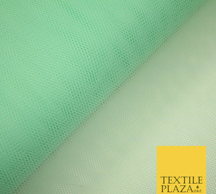 MINT GREEN Premium Quality Tutu Bridal Dress Stiff Net Fabric Tulle Material 60" 5993