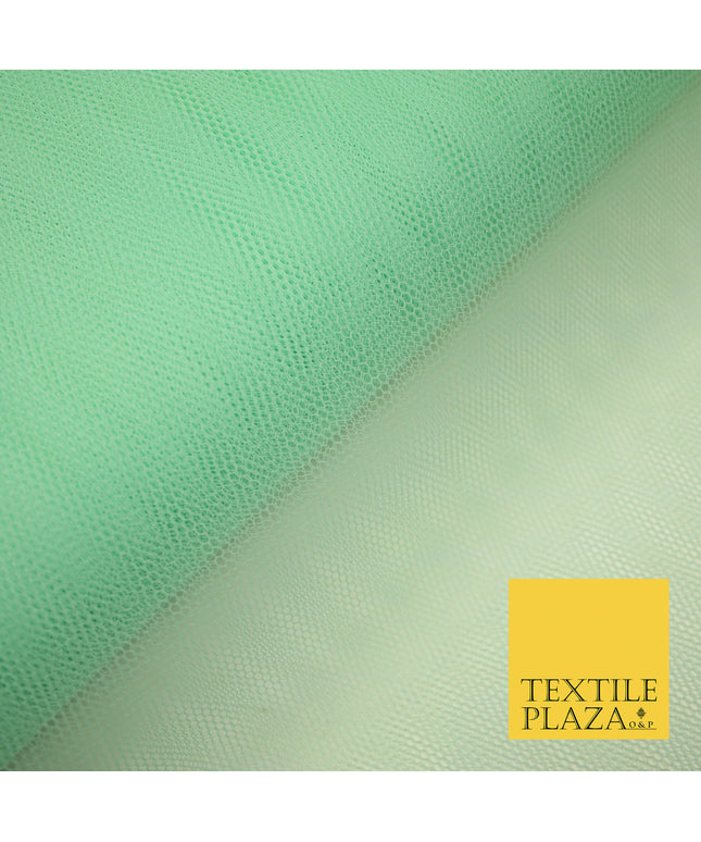 MINT GREEN Premium Quality Tutu Bridal Dress Stiff Net Fabric Tulle Material 60" 5993