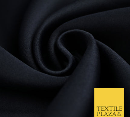 INK JET DARK NAVY BLUE Premium Plain 2mm Neoprene Fabric - Scuba Foam Material 150cm 6456