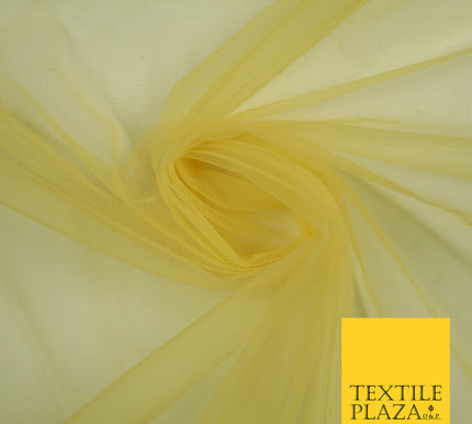 WARM OCHRE GOLD Premium Soft Plain Sheer Tulle Net Fabric Tutu Fairy Veil Bridal 45" Wide 6877