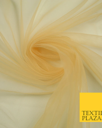 DUSTY PEACH Premium Soft Plain Sheer Tulle Net Fabric Tutu Fairy Veil Bridal 45" Wide 6881