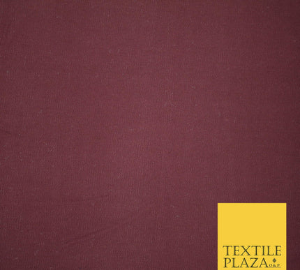 WINE BURGUNDY Premium Plain 100% Cotton Canvas Fabric Upholstery Dress Bags Craft Material 57" 4011