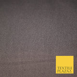 STORM GREY Premium Plain 100% Cotton Canvas Fabric Upholstery Dress Bags Craft Material 57" 4014