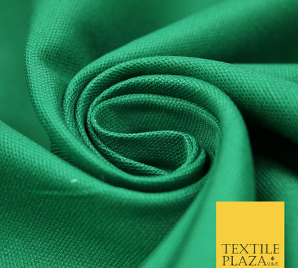 GREEN Premium Plain 100% Cotton Canvas Fabric Upholstery Dress Bags Craft Material 57" 4018