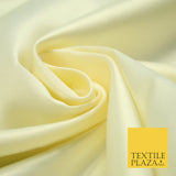 CREAM Luxury Plain Smooth Matt Duchess Satin Fabric Material Bridal Wedding Dress 58" 4686