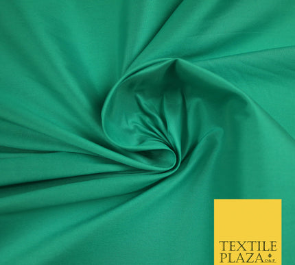 SPEARMINT GREEN Premium Plain Dyed Faux Matte Silk TAFFETA Dress Fabric Material 5291(5163)