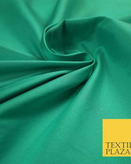 SPEARMINT GREEN Premium Plain Dyed Faux Matte Silk TAFFETA Dress Fabric Material 5291(5163)