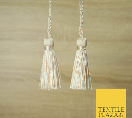 ECRU Luxury Silk Soft Thread Tassels Latkans Cushion Sewing Craft Curtains T102