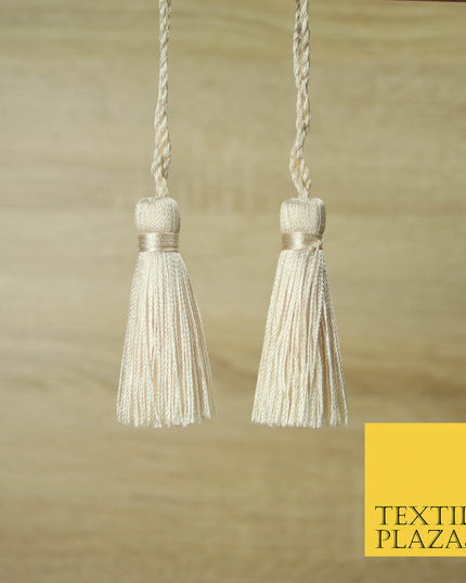 ECRU Luxury Silk Soft Thread Tassels Latkans Cushion Sewing Craft Curtains T102