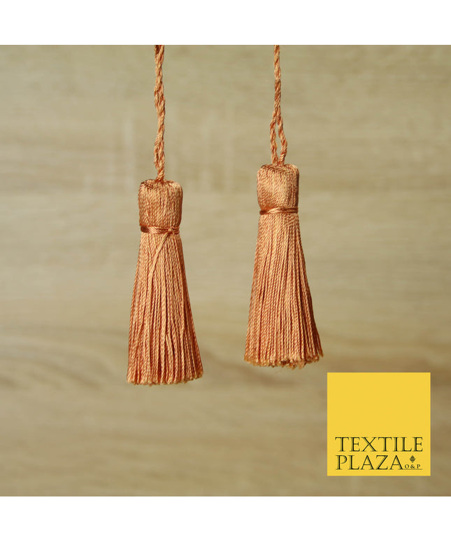 PEACH Luxury Silk Soft Thread Tassels Latkans Cushion Sewing Craft Curtains T208