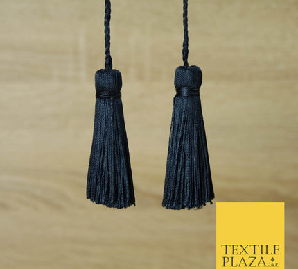 STORM GREY Luxury Silk Soft Thread Tassels Latkans Cushion Sewing Craft Curtains T303