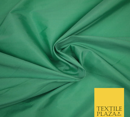 MINT Premium Plain Dyed Faux Matte Silk TAFFETA Dress Fabric Material 3141