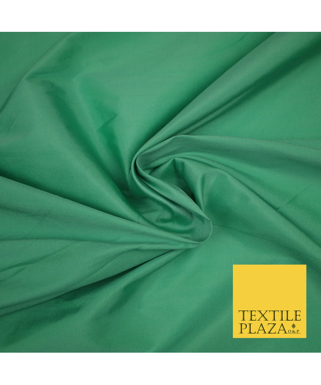 MINT Premium Plain Dyed Faux Matte Silk TAFFETA Dress Fabric Material 3141