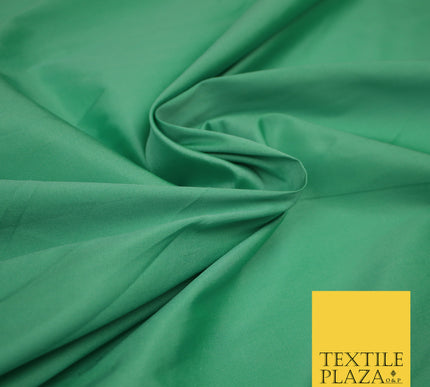 MINT Premium Plain Dyed Faux Matte Silk TAFFETA Dress Fabric Material 3141