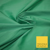 MINT Premium Plain Dyed Faux Matte Silk TAFFETA Dress Fabric Material 3141
