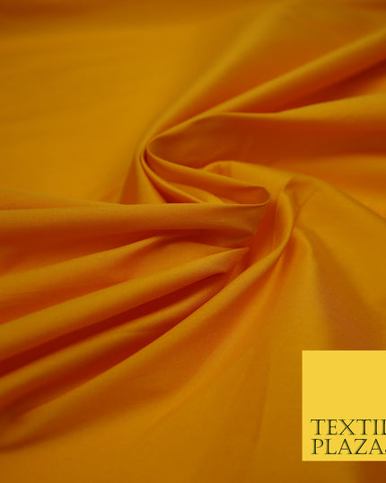 MANGO Premium Plain Dyed Faux Matte Silk TAFFETA Dress Fabric Material 3144