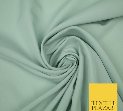 LIGHT GREY Plain Dyed Soft Powder Crepe Matt Lining Dress 100% Polyester Budget Fabric 44" 3239