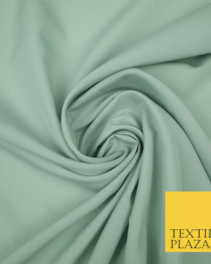 LIGHT GREY Plain Dyed Soft Powder Crepe Matt Lining Dress 100% Polyester Budget Fabric 44" 3239