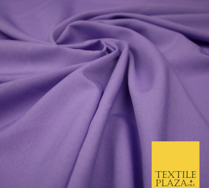 LIGHT MAUVE Plain Dyed Soft Powder Crepe Matt Lining Dress 100% Polyester Budget Fabric 44" 3266