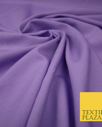 LIGHT MAUVE Plain Dyed Soft Powder Crepe Matt Lining Dress 100% Polyester Budget Fabric 44" 3266