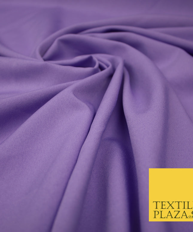 LIGHT MAUVE Plain Dyed Soft Powder Crepe Matt Lining Dress 100% Polyester Budget Fabric 44" 3266
