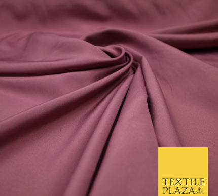 DUSTY PINK 1 Plain Dyed Soft Powder Crepe Matt Lining Dress 100% Polyester Budget Fabric 44" 3268