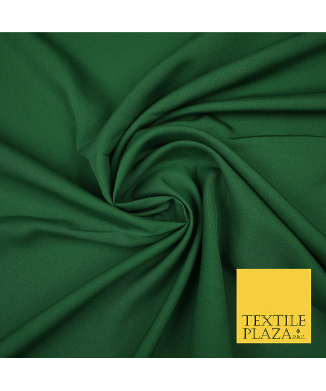 MILITARY GREEN Plain Dyed Soft Powder Crepe Matt Lining Dress 100% Polyester Budget Fabric 44" 3284