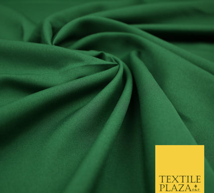 MILITARY GREEN Plain Dyed Soft Powder Crepe Matt Lining Dress 100% Polyester Budget Fabric 44" 3284