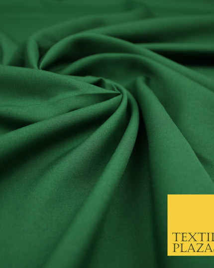 MILITARY GREEN Plain Dyed Soft Powder Crepe Matt Lining Dress 100% Polyester Budget Fabric 44" 3284